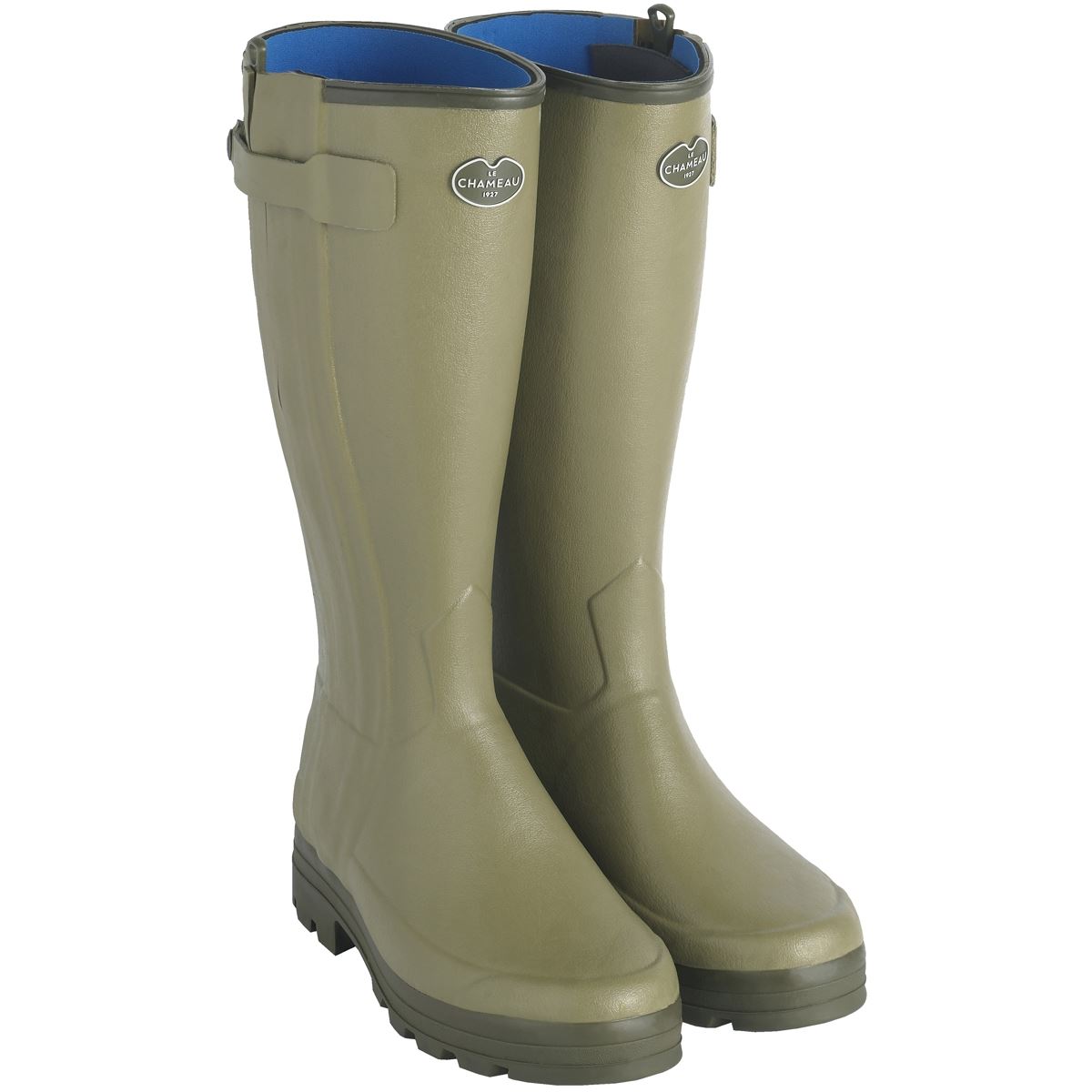 Image of Le Chameau Mens Chasseurnord Wide Calf Vert Vierzon 10 (EU44)