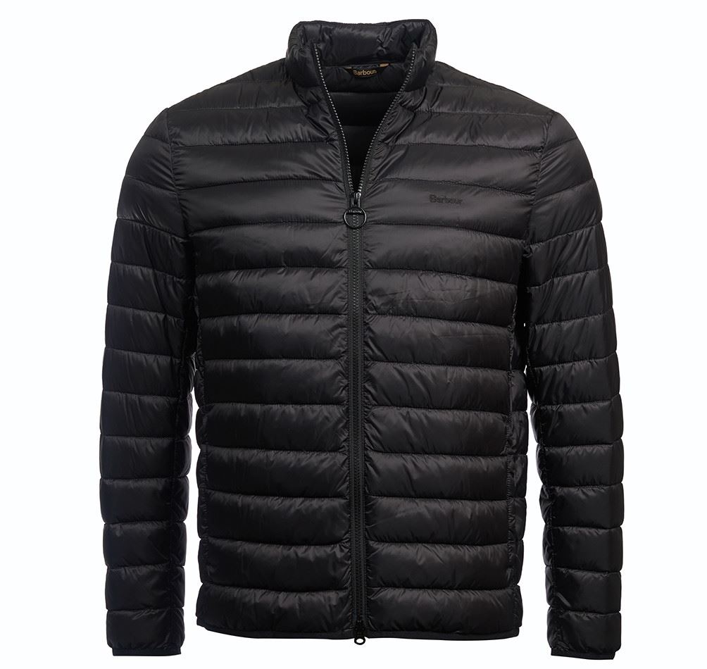 Image of Barbour Mens Penton Quilted Jacket Black Large