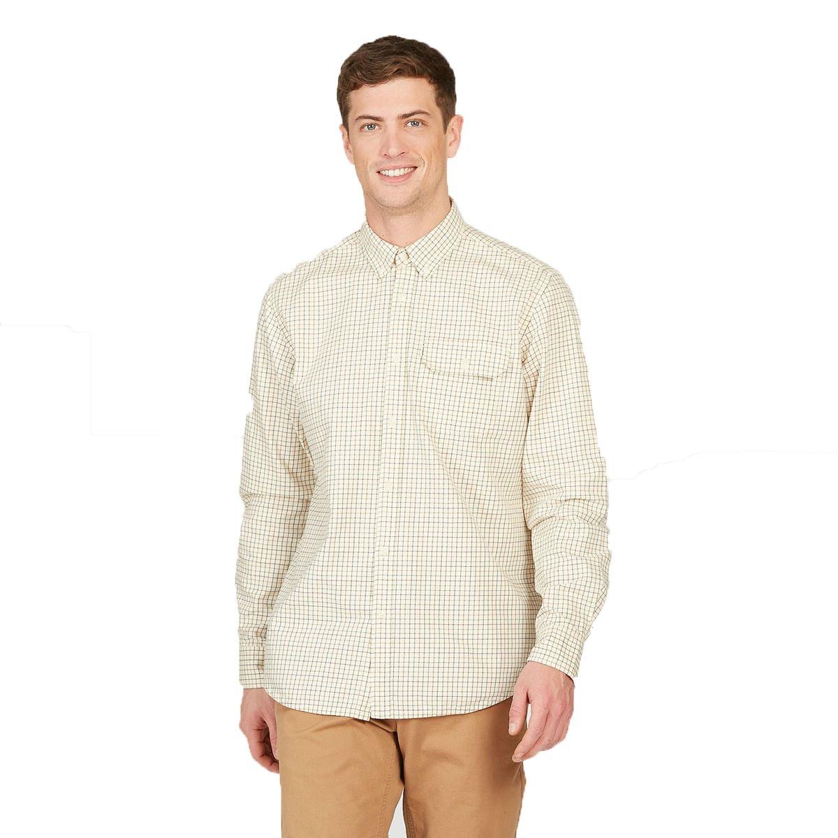 Image of Aigle Mens Huntjack Shirt Beige Small