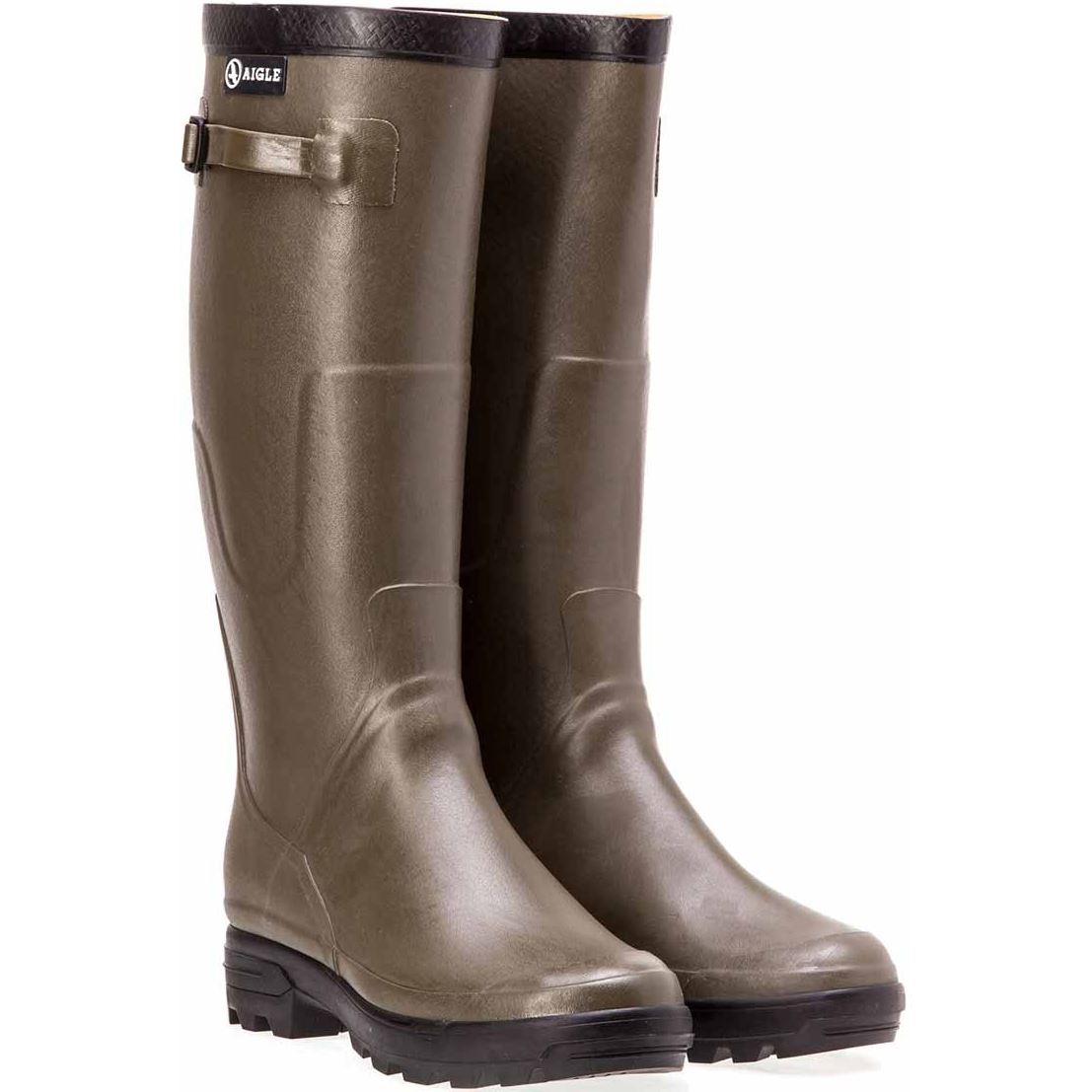 Image of Aigle Benyl Wellington Boots Kaki . (EU.)