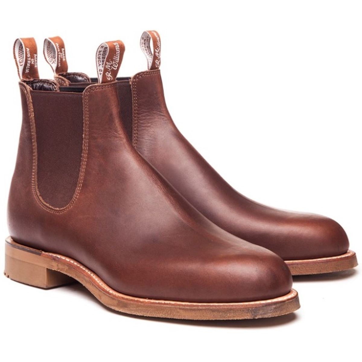 Image of R.M. Williams Mens Gammon Boots Brown 9 (EU43)