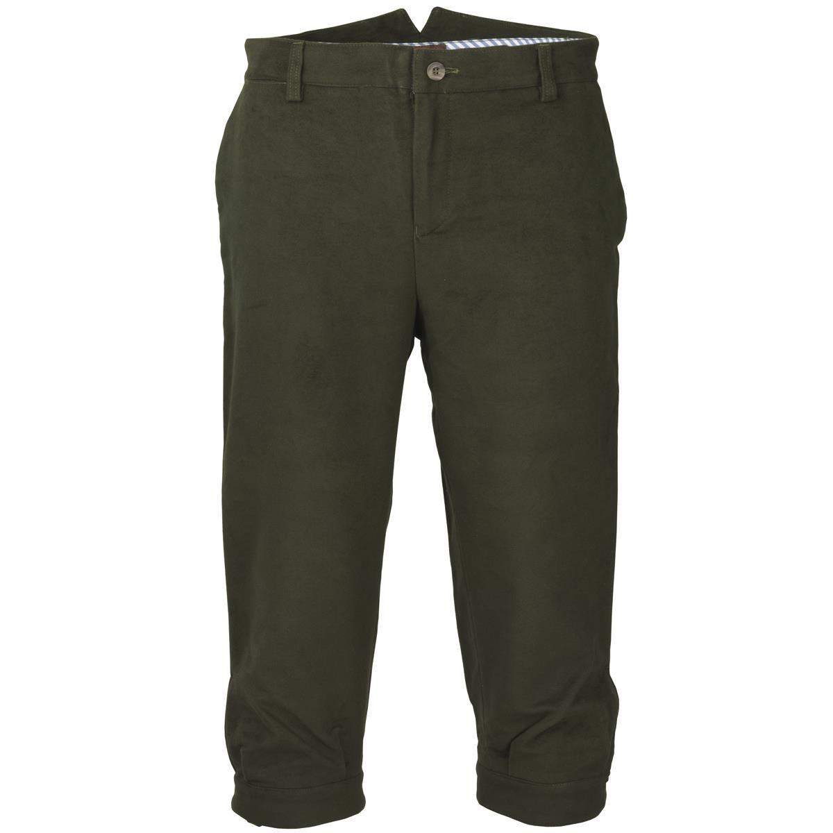 Image of Laksen Mens Broadlands Moleskin Breeks Loden 42