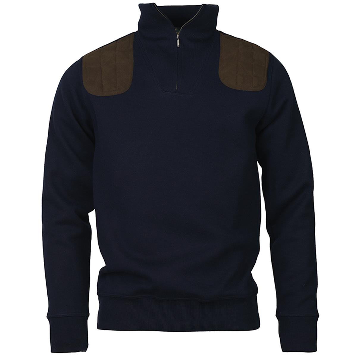 Image of Laksen Mens Windsor Windstopper Sweater Navy Medium