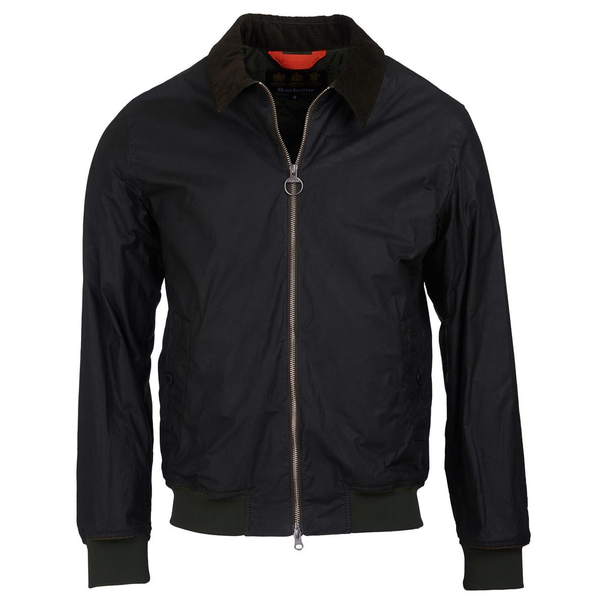 Image of Barbour Mens Advection Wax Jacket Sage Small