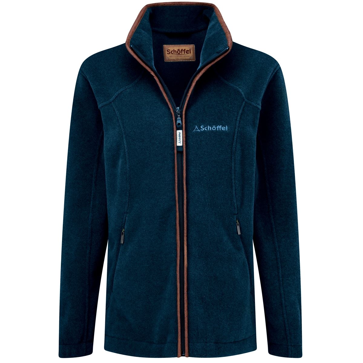 Image of Schoffel Womens Burley Fleece Jacket Kingfisher