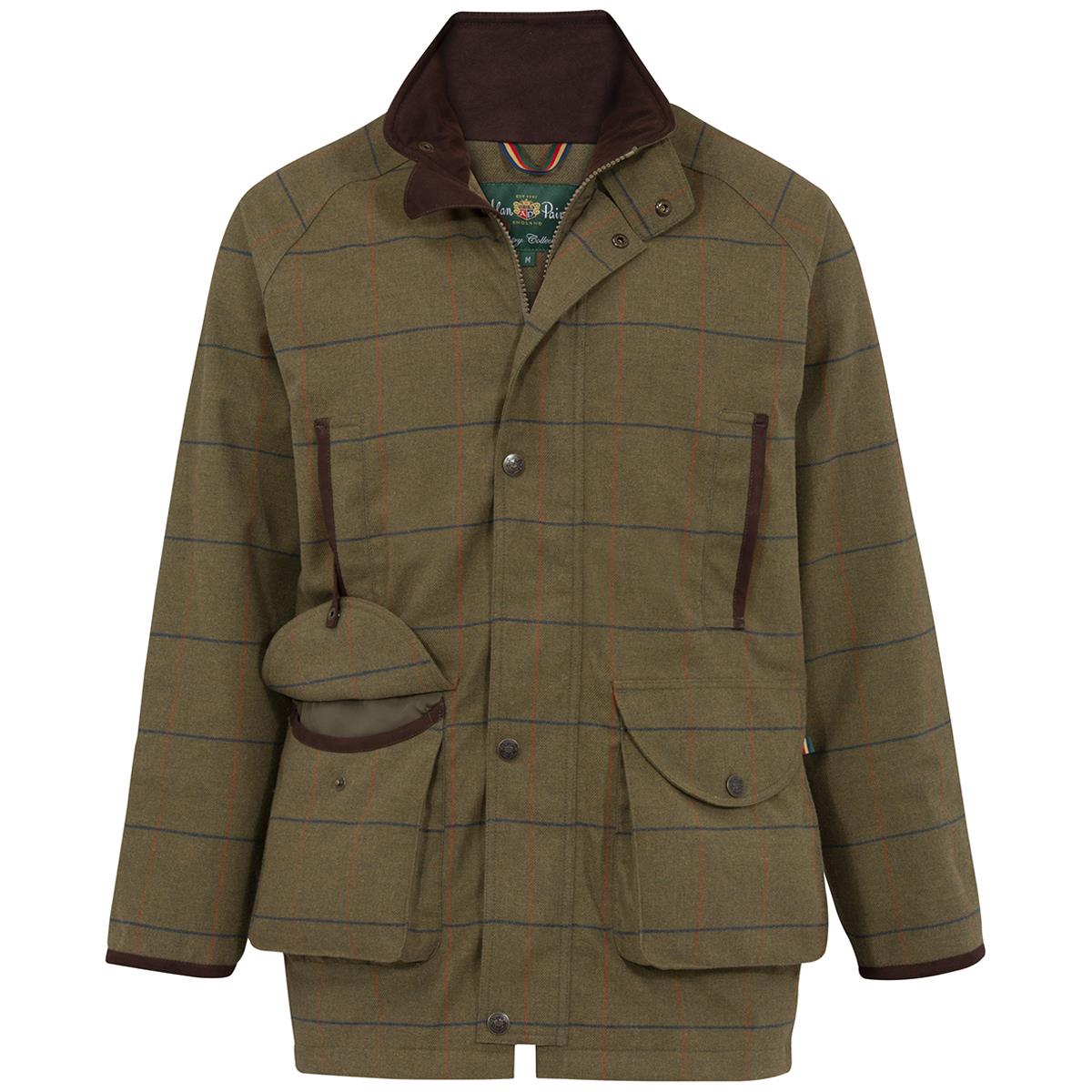 Image of Alan Paine Mens Axford Coat Basil Medium