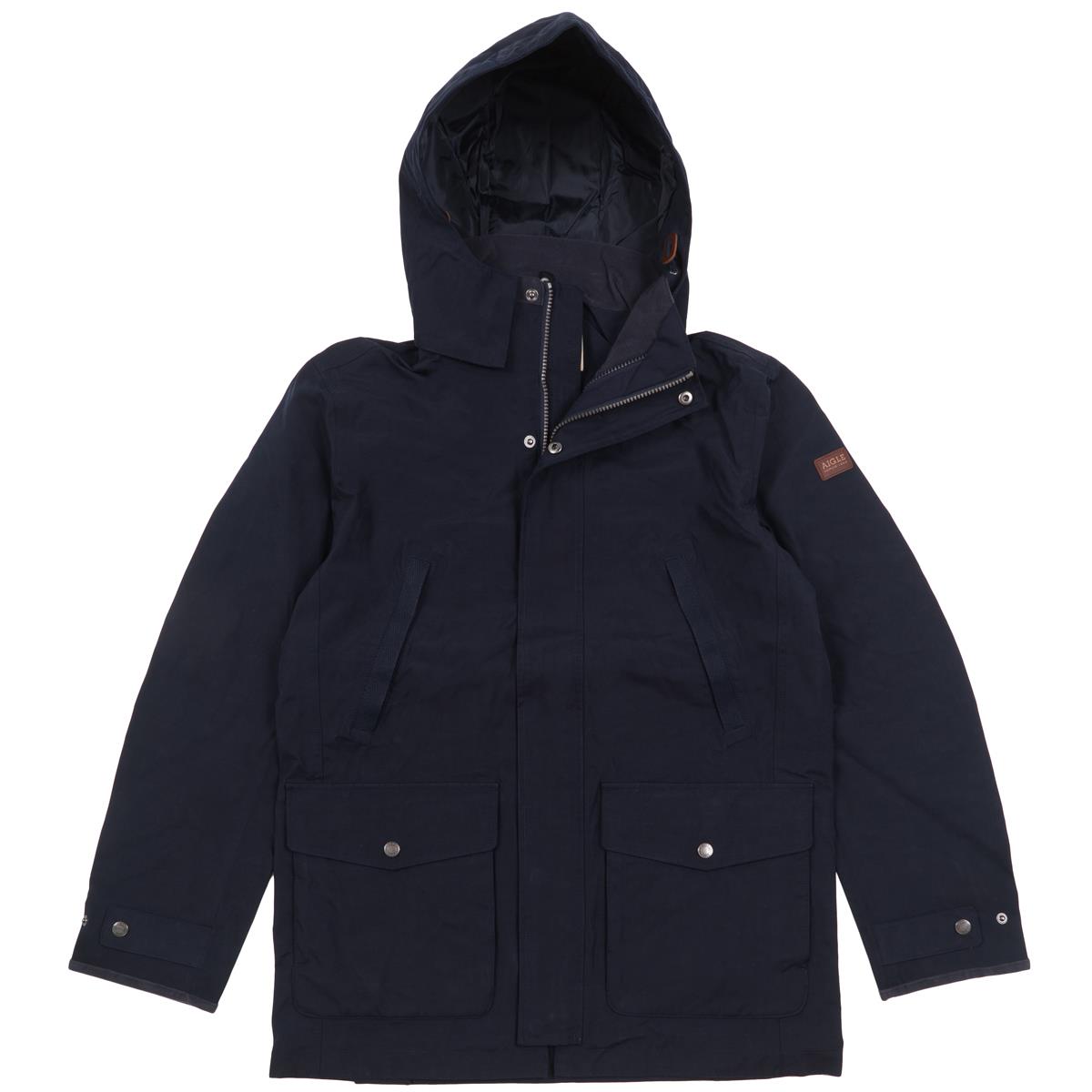 Image of Aigle Mens Sirious Jacket Dark Navy XXL
