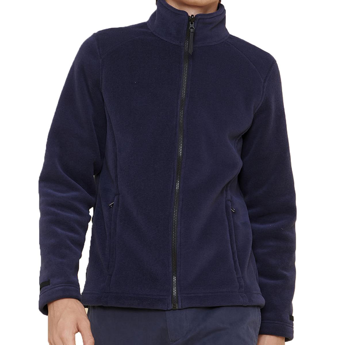 Image of Aigle Mens Redul Fleece Jacket Dark Navy Small
