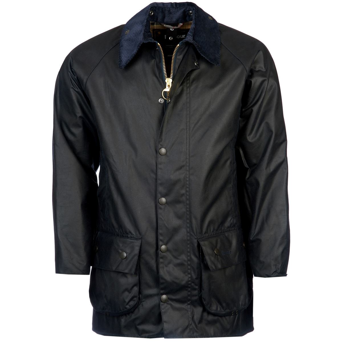 Image of Barbour Mens Beaufort Wax Jacket Navy 40