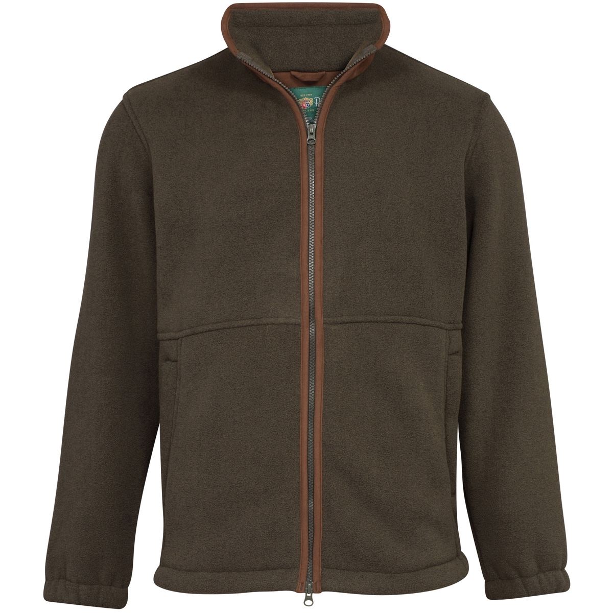 Image of Alan Paine Mens Aylsham Fleece Jacket Green XL