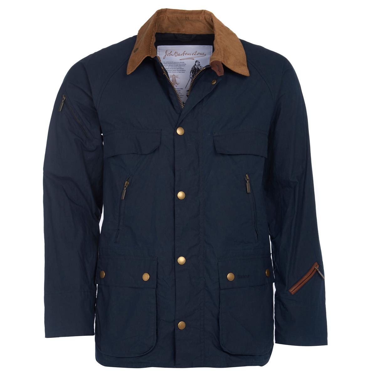 Image of Barbour Mens Bedale Casual Jacket Navy XL
