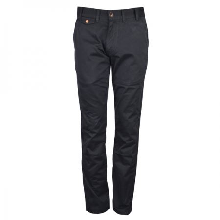 Image of Barbour Mens Neuston Twill Chino Trousers Navy 42