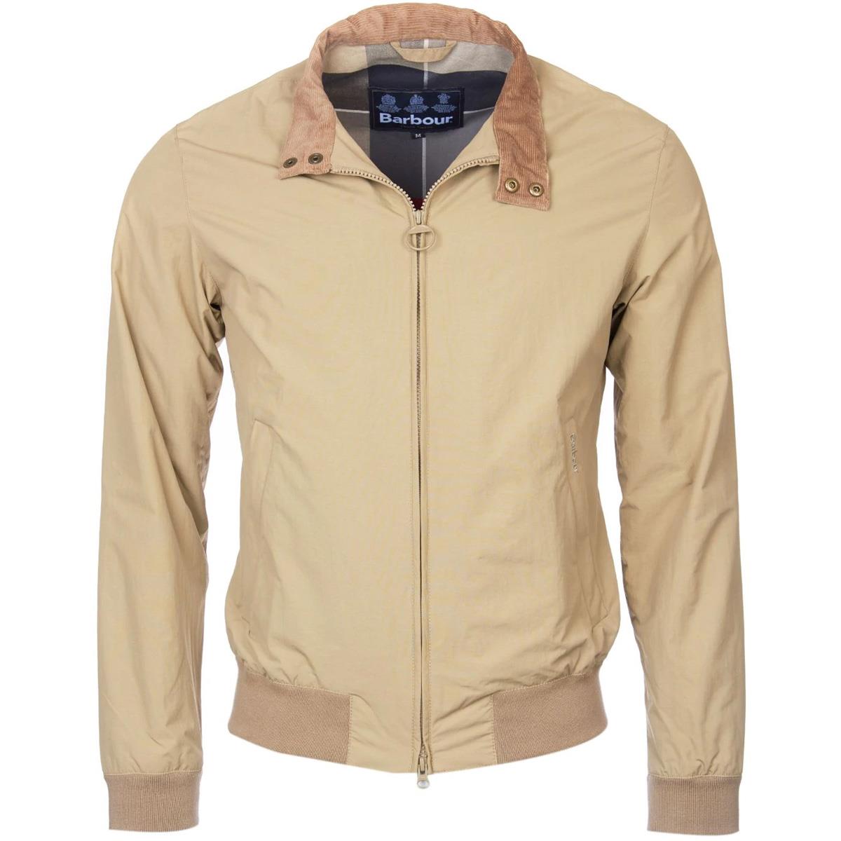 Image of Barbour Mens Royston Casual Jacket Lt Sand XL