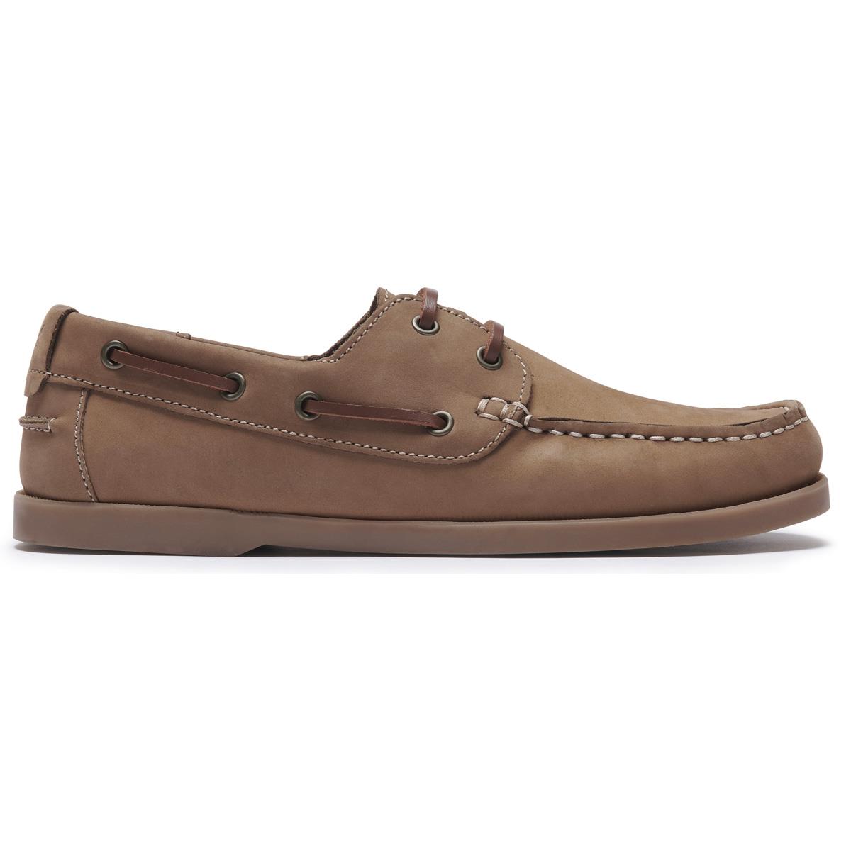 Image of Crew Clothing Mens Austall Deck Shoes Sand 7 (EU41)