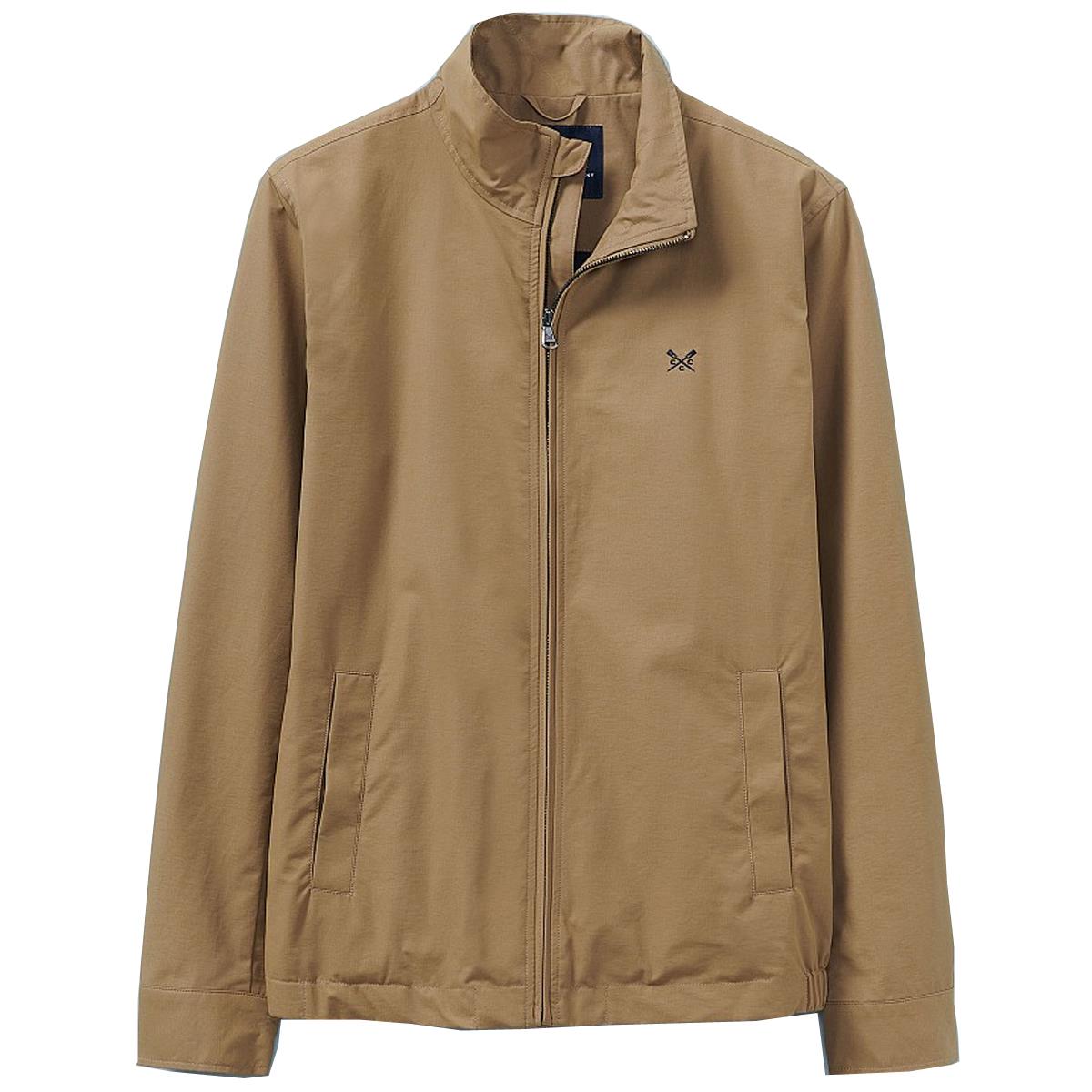 Image of Crew Clothing Mens Harrington Jacket Tan XXL