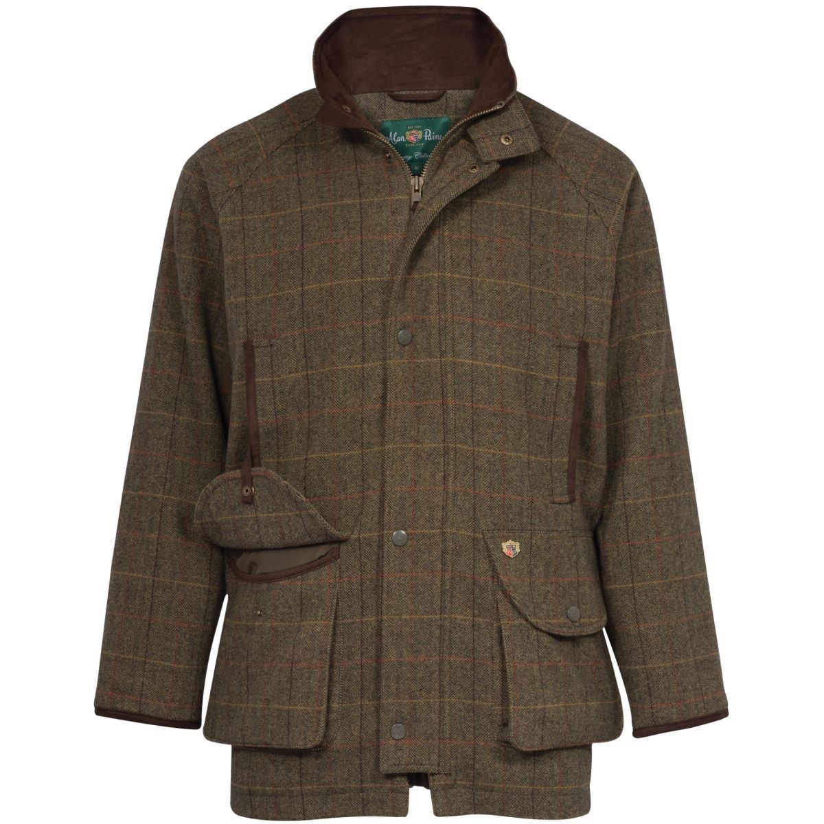 Image of Alan Paine Mens Combrook Coat Peat XXL
