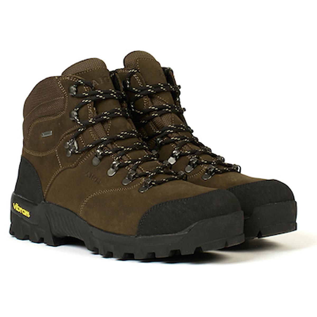 Image of Aigle Mens Altavio Mid GTX Boots Sepia/Black 11 (EU46)