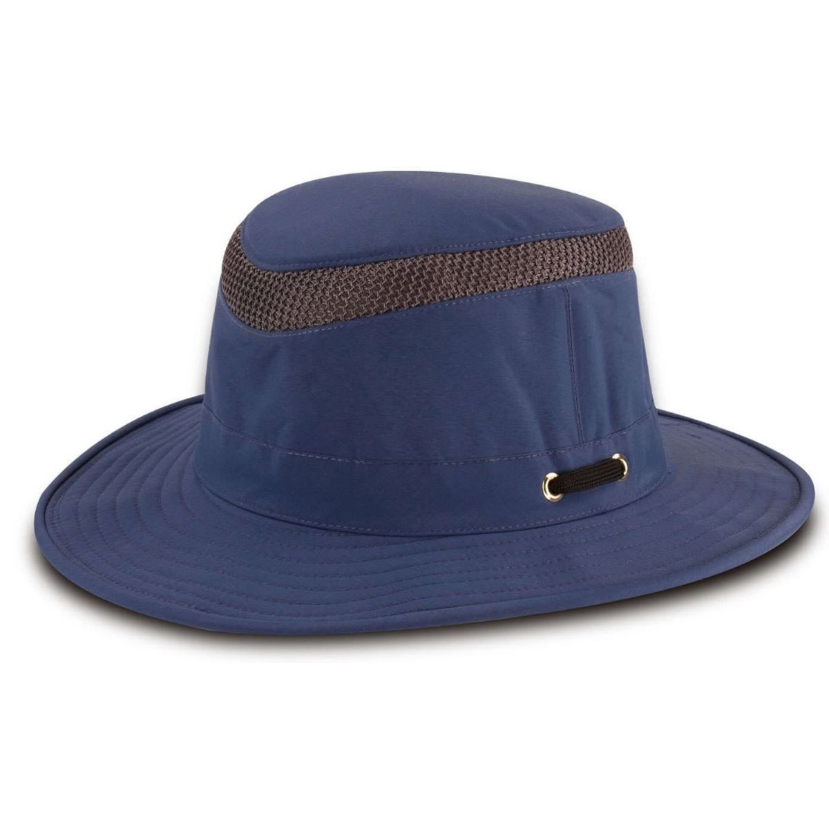 Image of Tilley LTM5 Medium Brim Airflo Hat Blue/Grey 58cm (7 1/4)