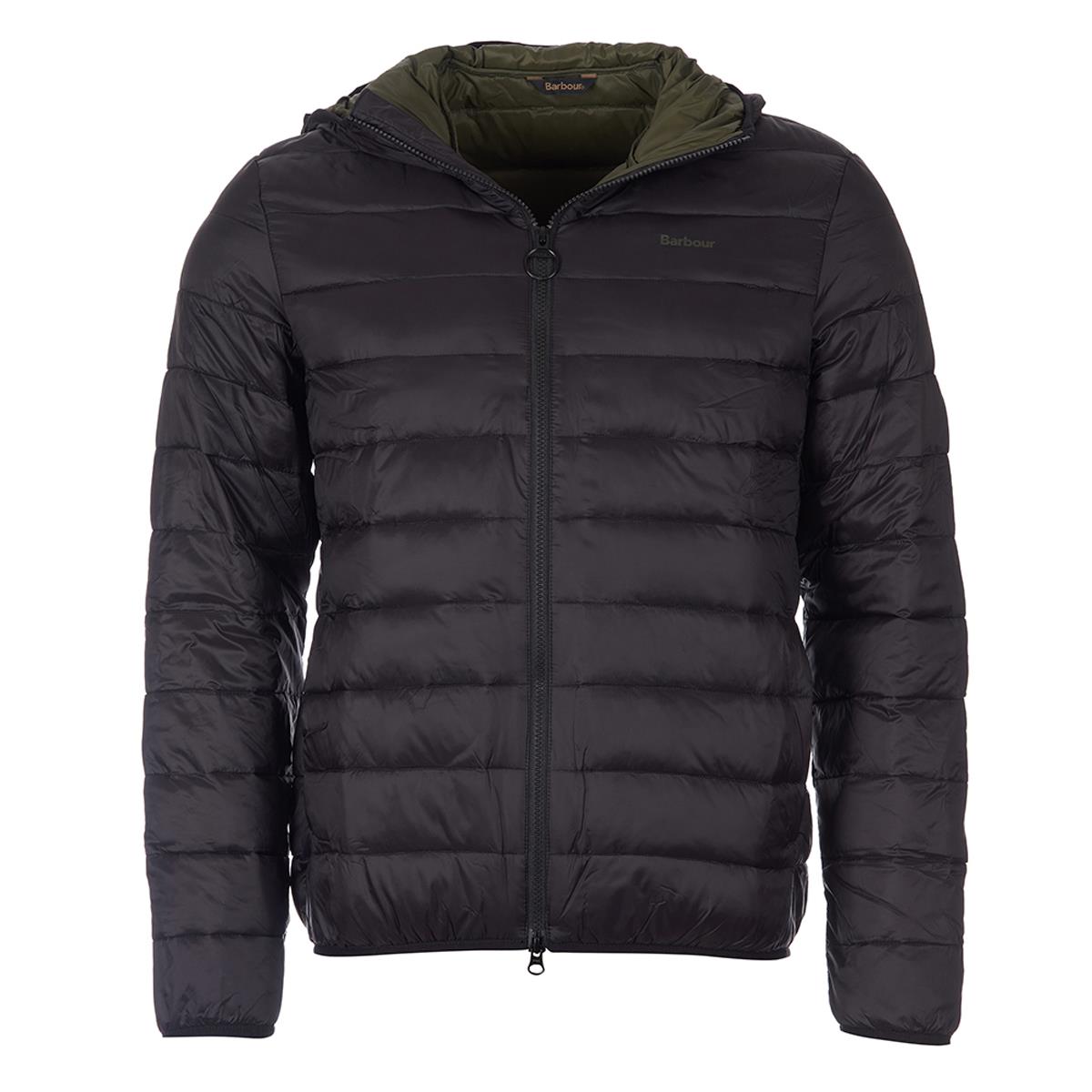 Image of Barbour Mens Benton Quilted Jacket Black XXL