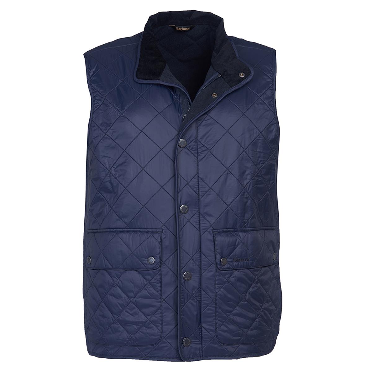 Image of Barbour Mens Rosemount Gilet Navy Small