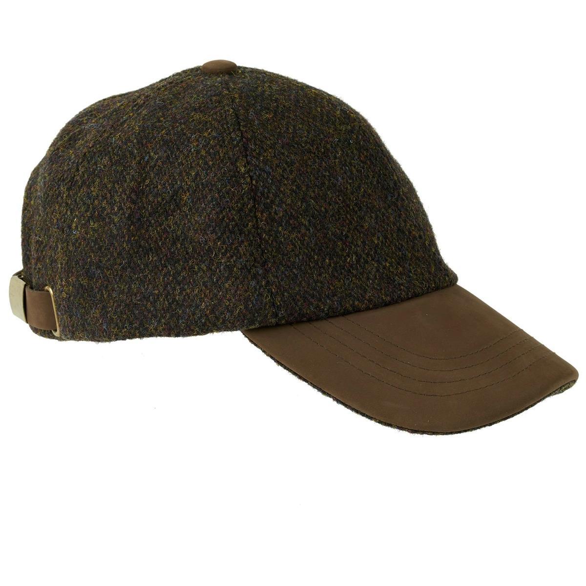 Image of Heather Mens Glencairn Baseball Cap Brown Barleycorn One
