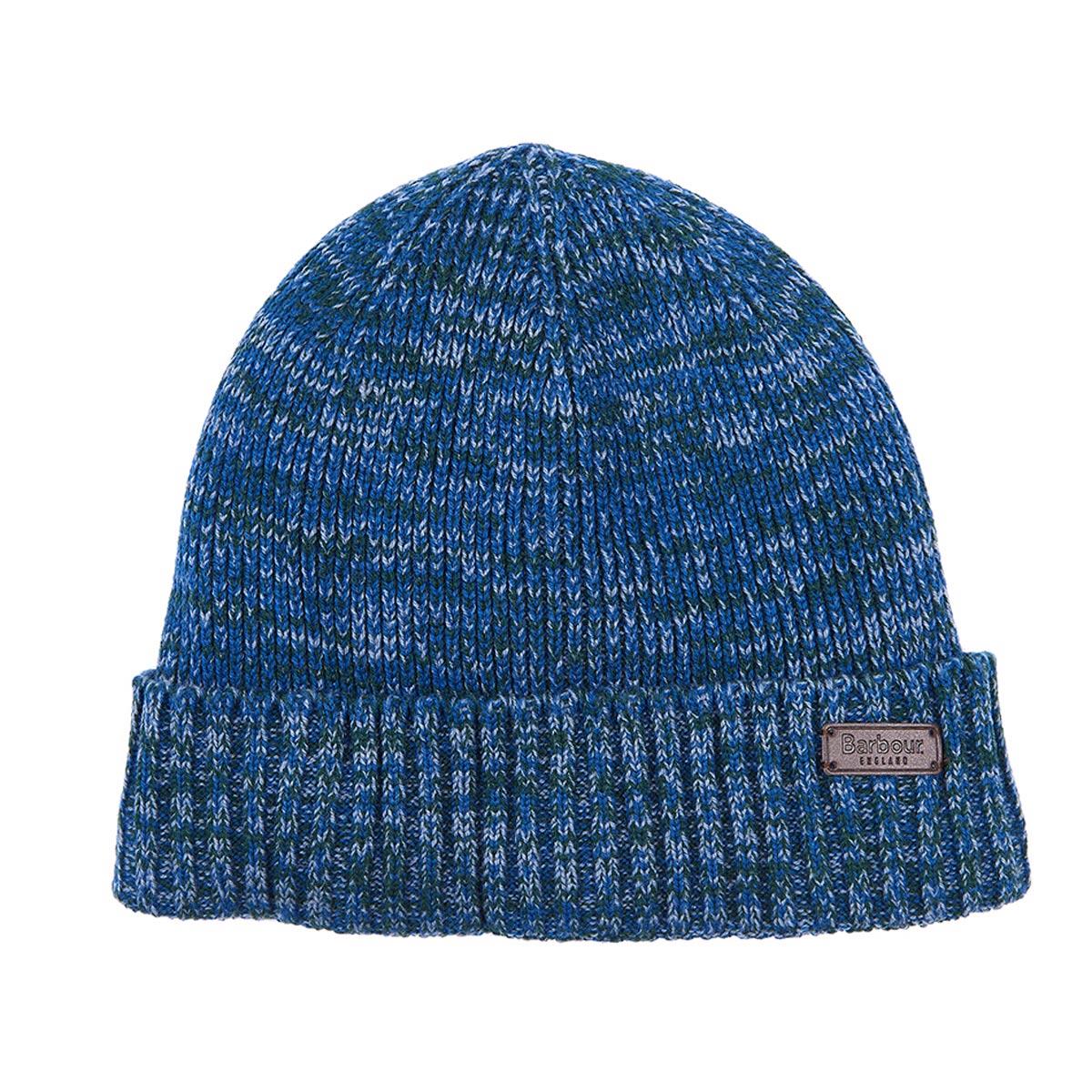 Image of Barbour Mens Whitton Beanie Blue One