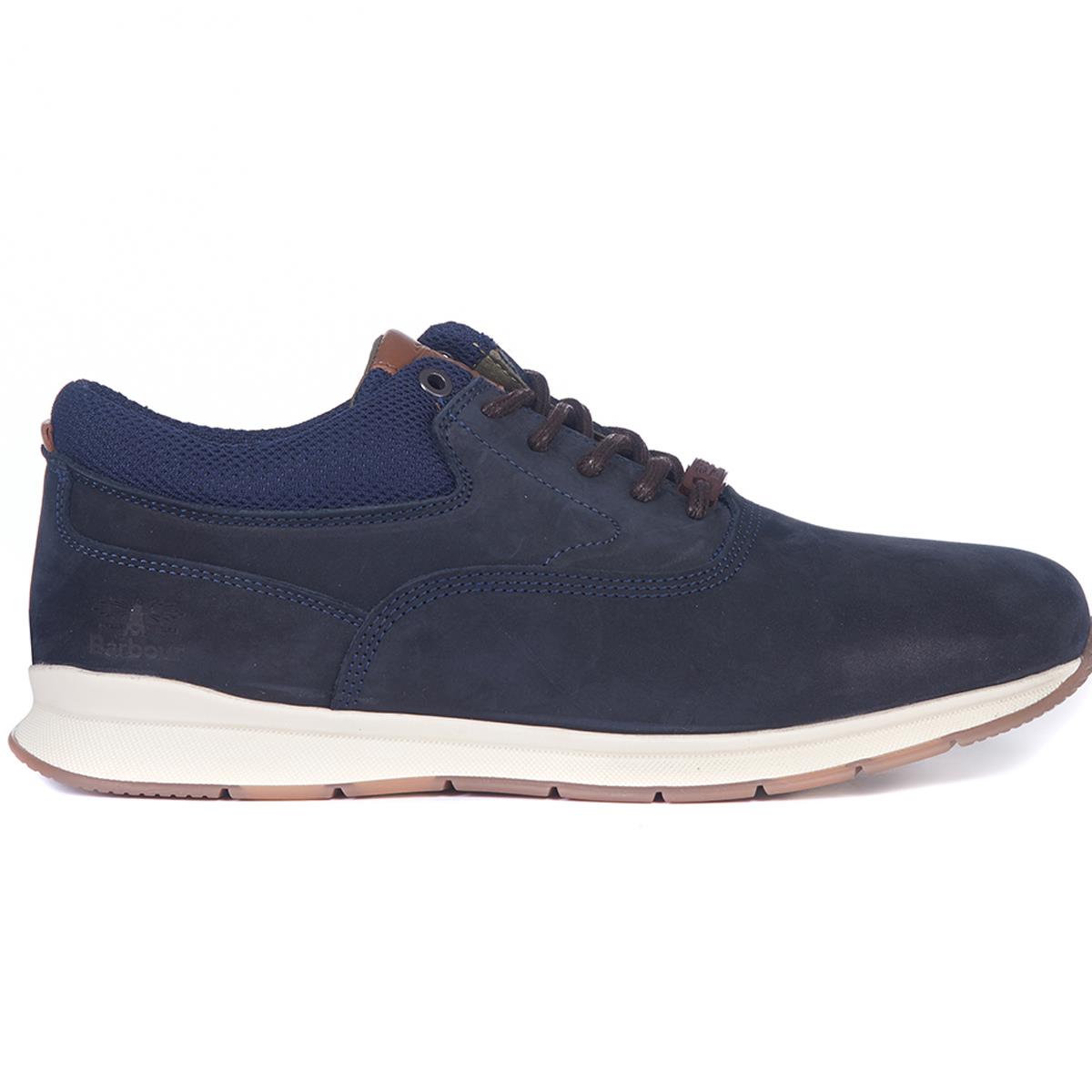 Image of Barbour Mens Langley Shoes Navy 7