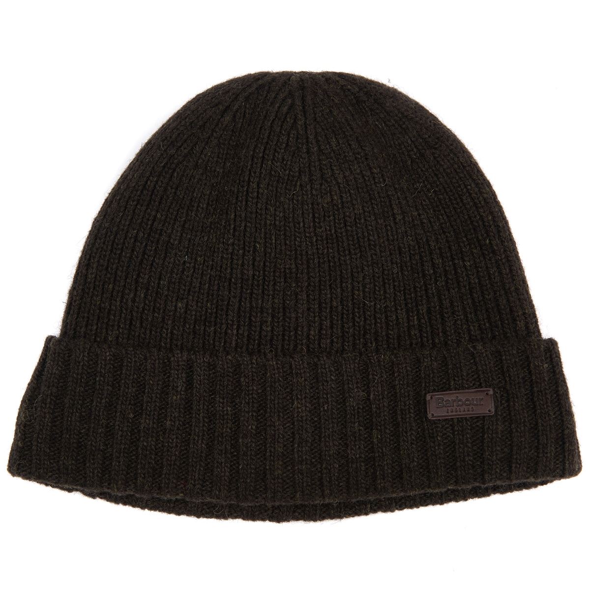 Image of Barbour Mens Carlton Beanie Dark Green One