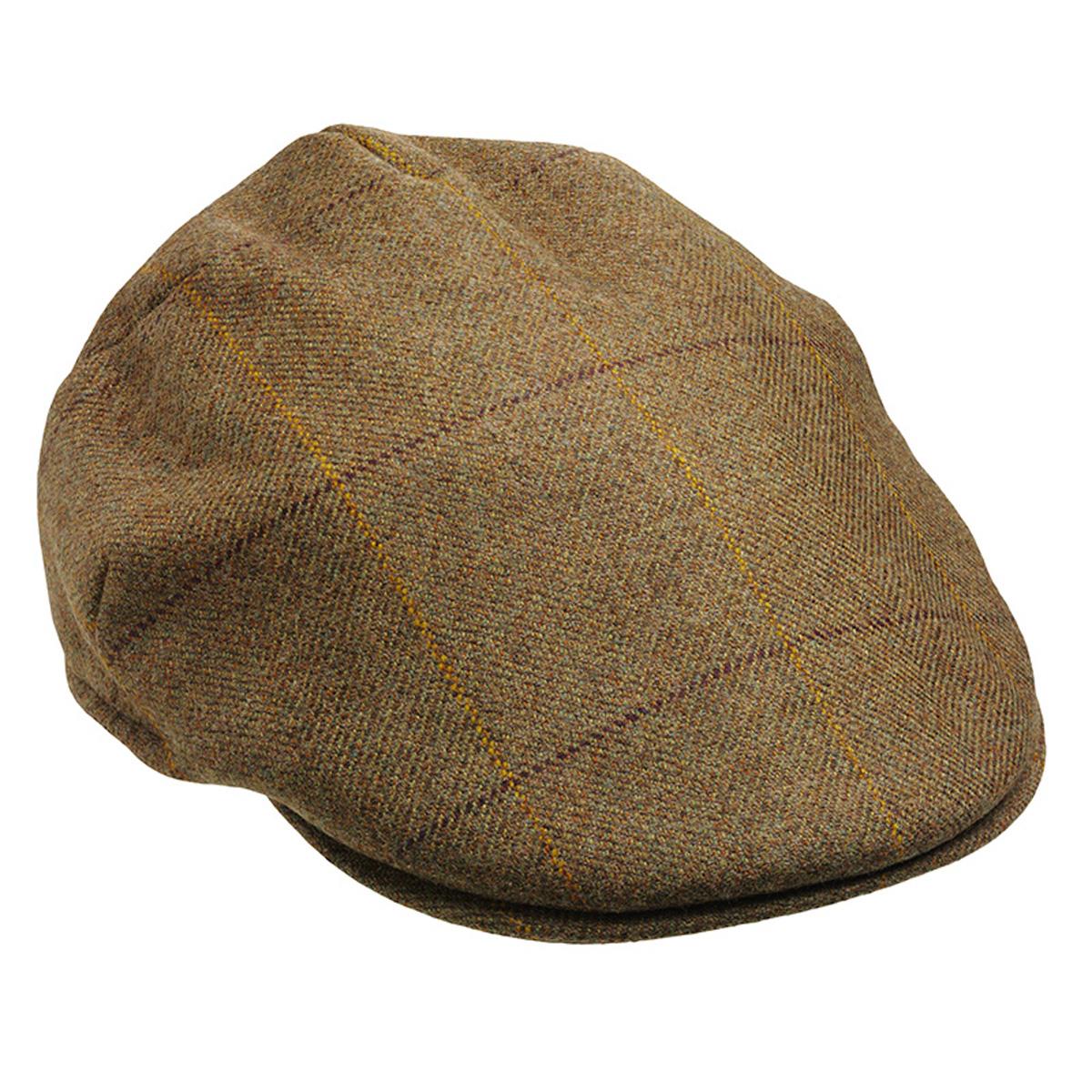 Image of Laksen Mens Balmoral Tweed Cap Firle Tweed 59cm (7 3/8)