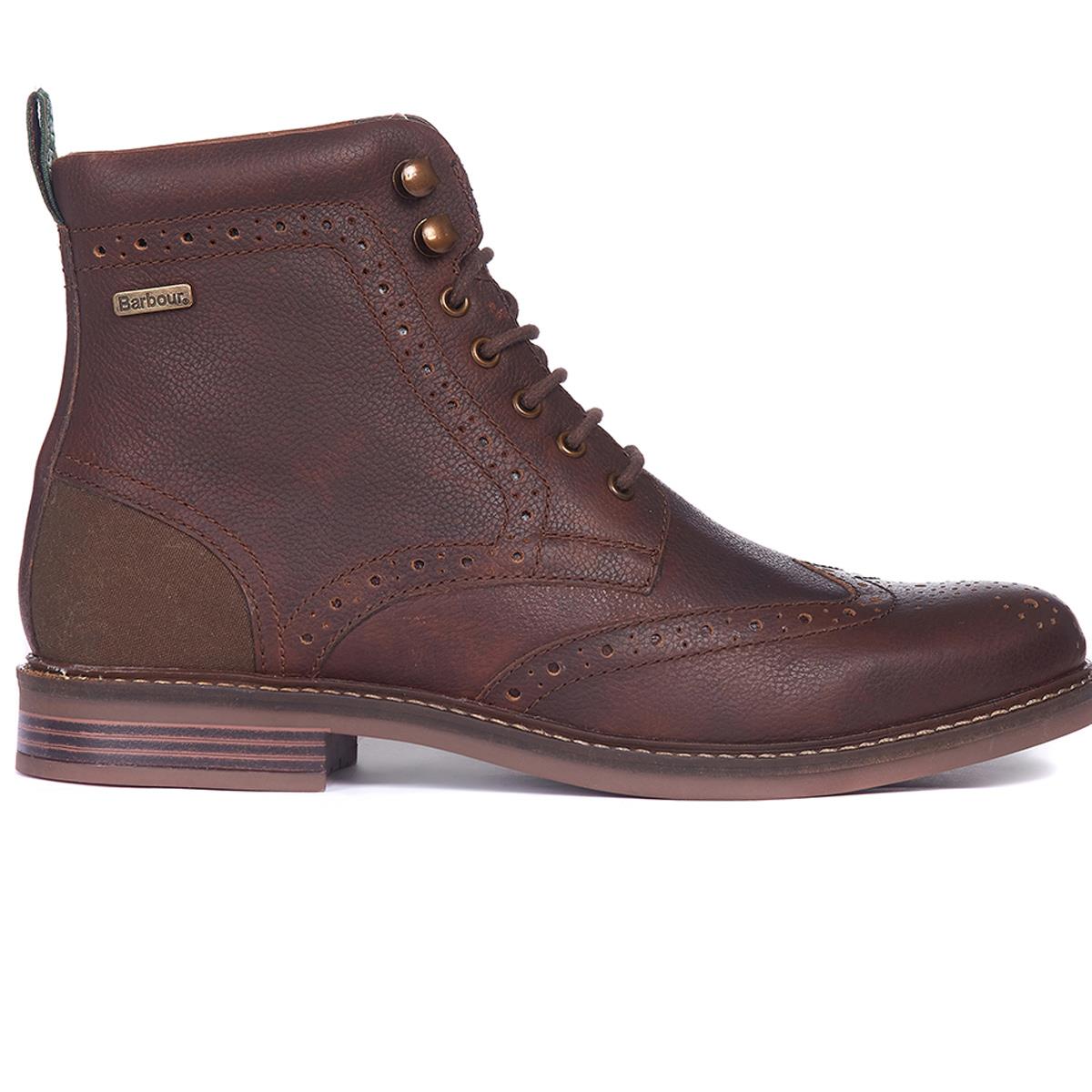 Image of Barbour Mens Seaton Boots Teak 7