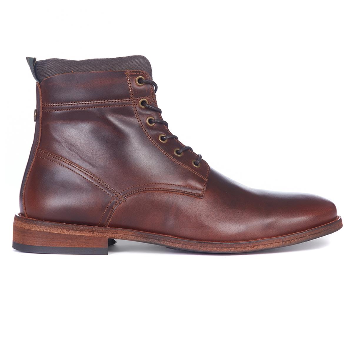 Image of Barbour Mens Backworth Boots Mahogony 12