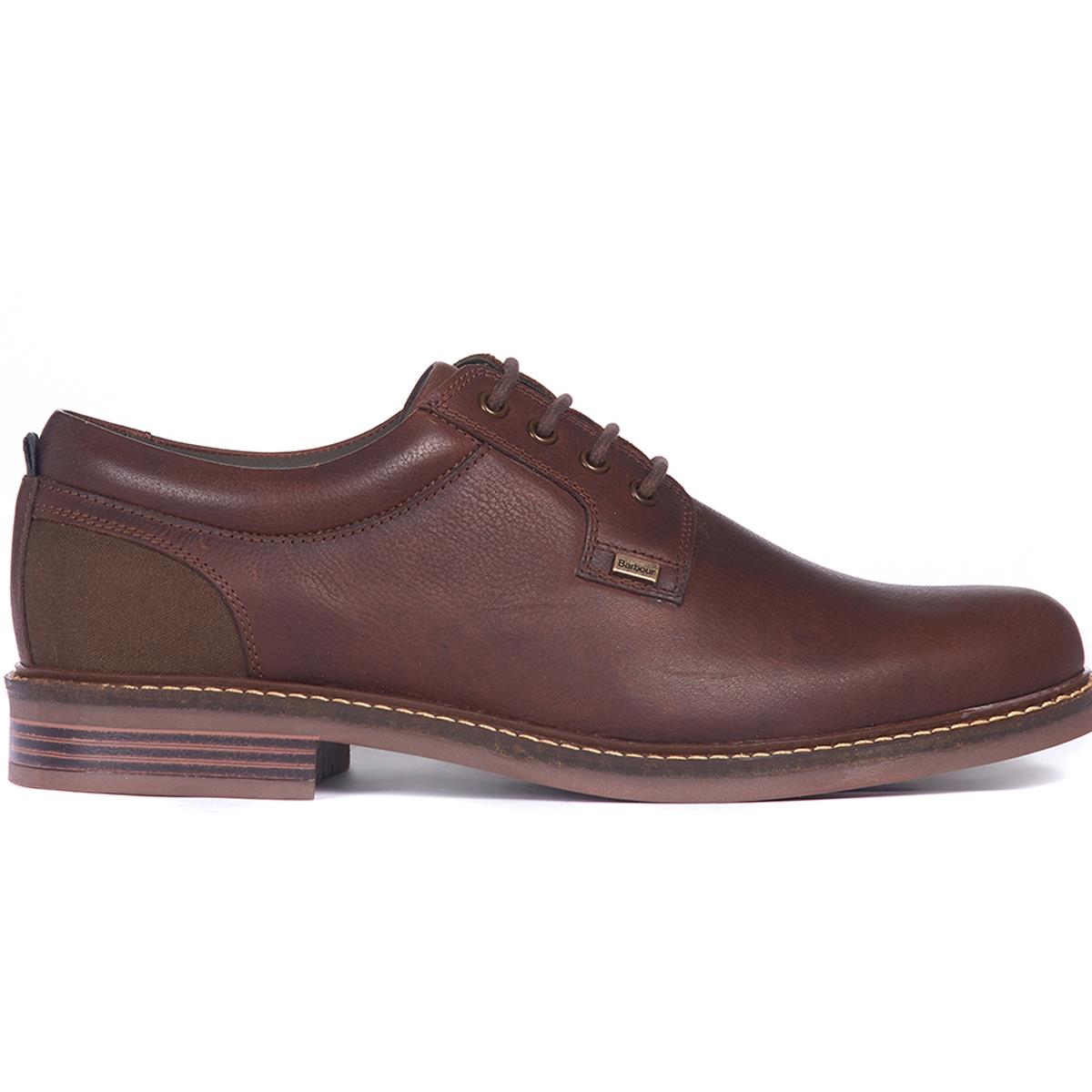Image of Barbour Mens Herrington Shoes Teak 7