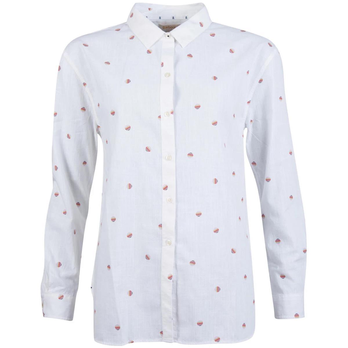 Image of Barbour Womens Murrelet Shirt Off White