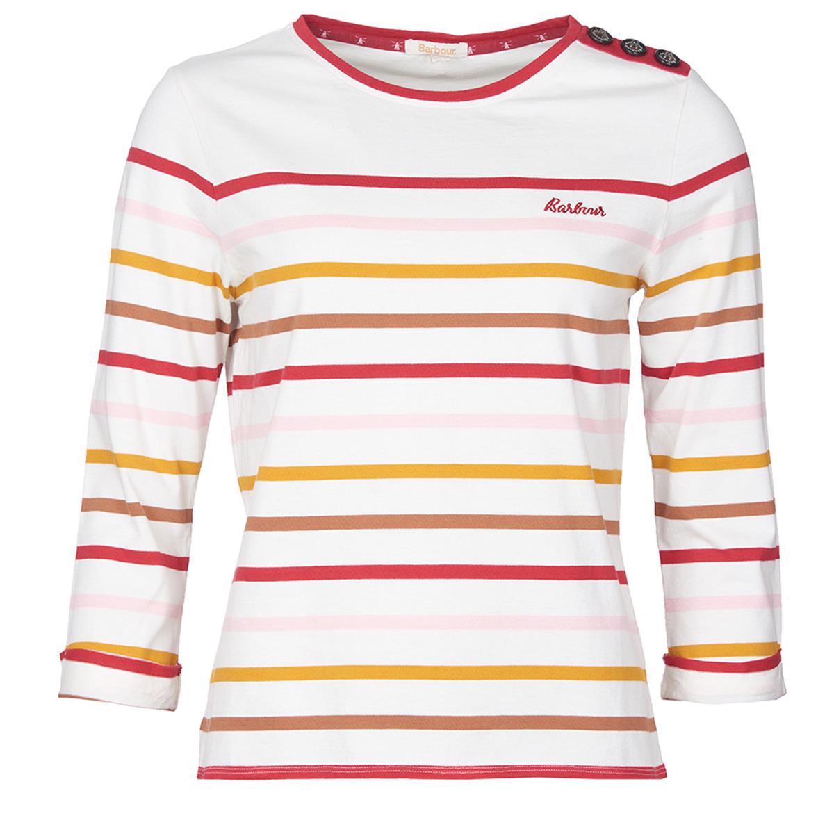 Image of Barbour Womens Wareham Top Cream