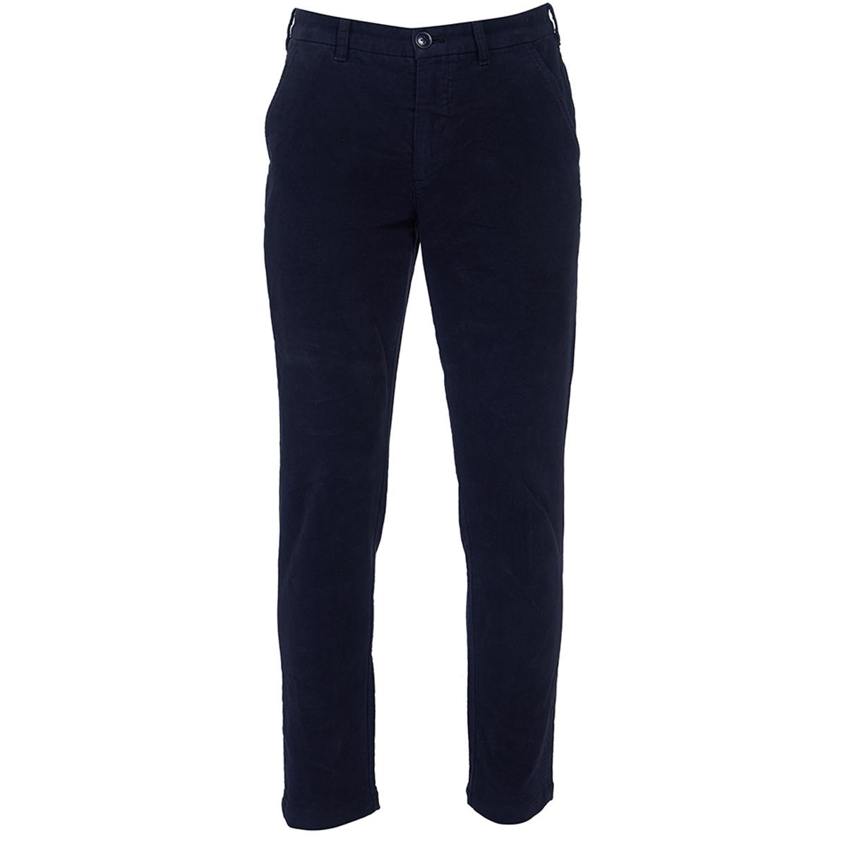 Image of Barbour Mens Neuston Moleskin Trouser Navy 40 Reg
