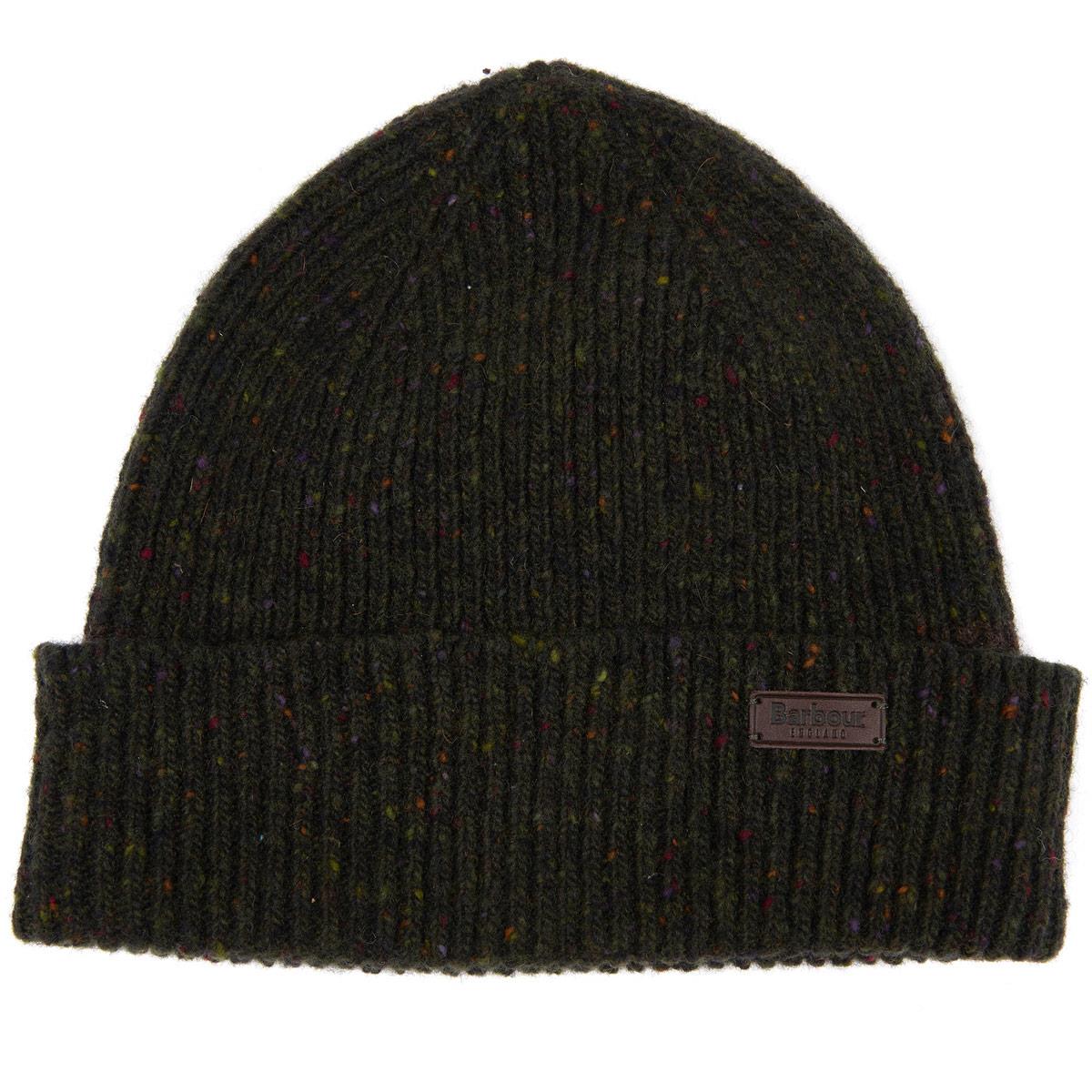 Image of Barbour Mens Lowerfell Beanie Dark Green One