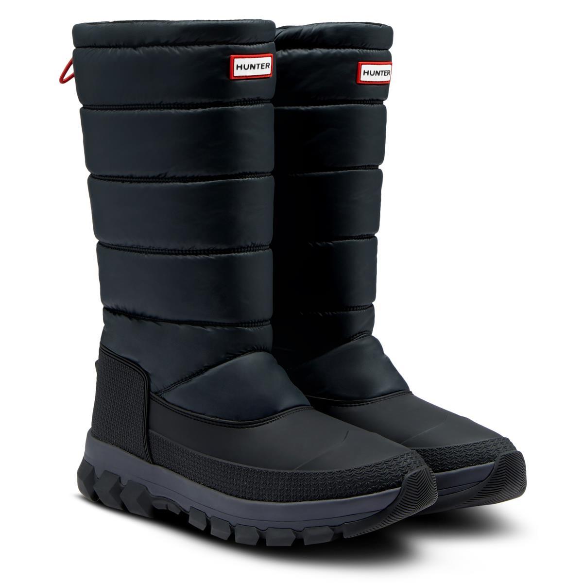 Image of Hunter Mens Insulated Snow Tall Boots Black 11 (EU45)