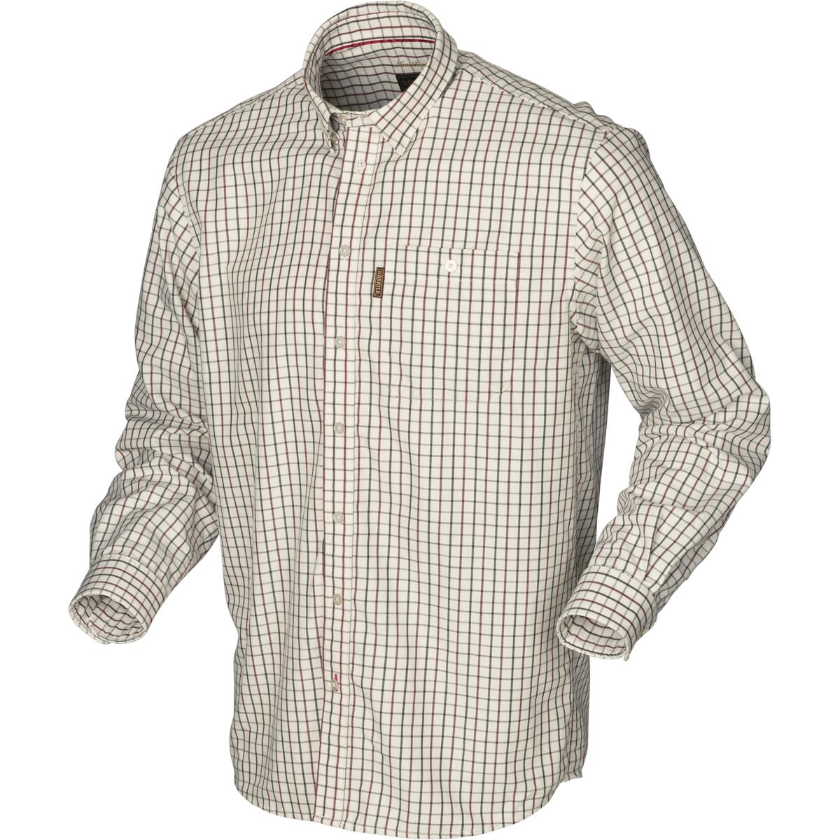 Image of Harkila Mens Stornoway Active Shirt Red Check XXXL