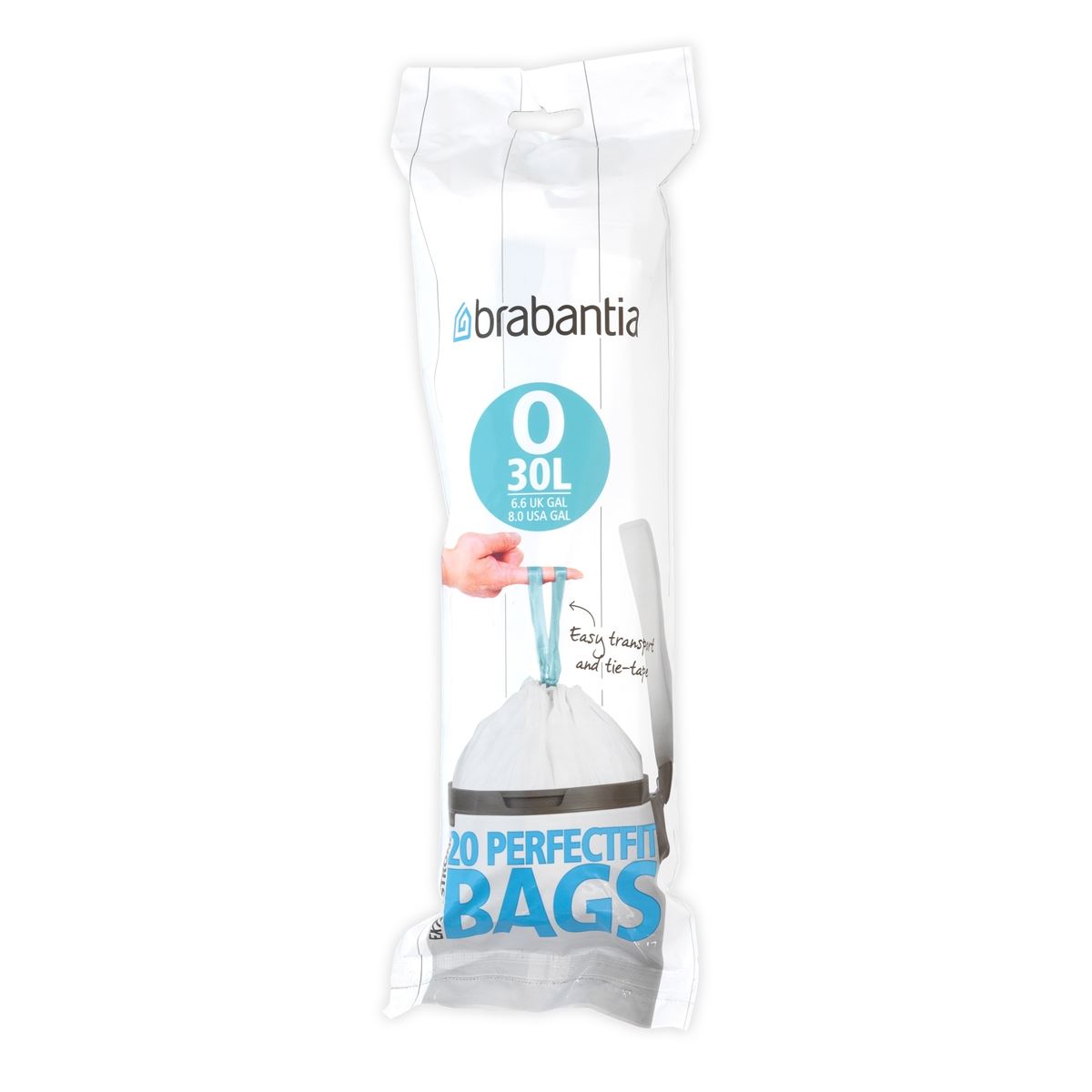 Brabantia Bin Liners Perfectfit Bin Bags 5L (Code B) Brabantia US