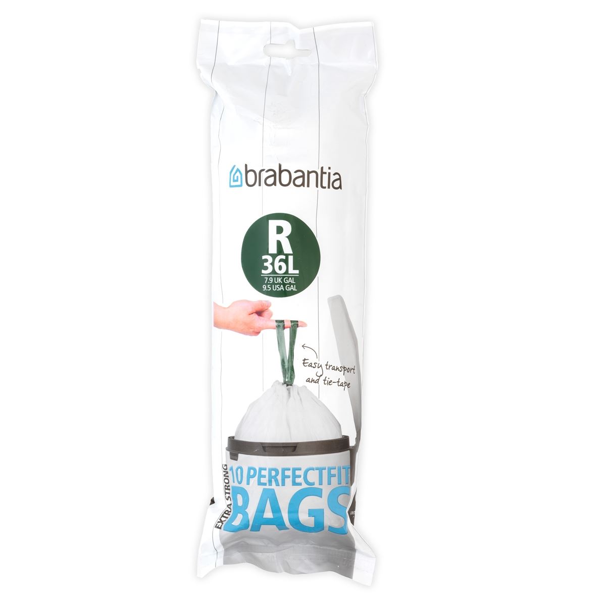 Brabantia Bin Liners Perfectfit Bin Bags 5L (Code B) Brabantia US