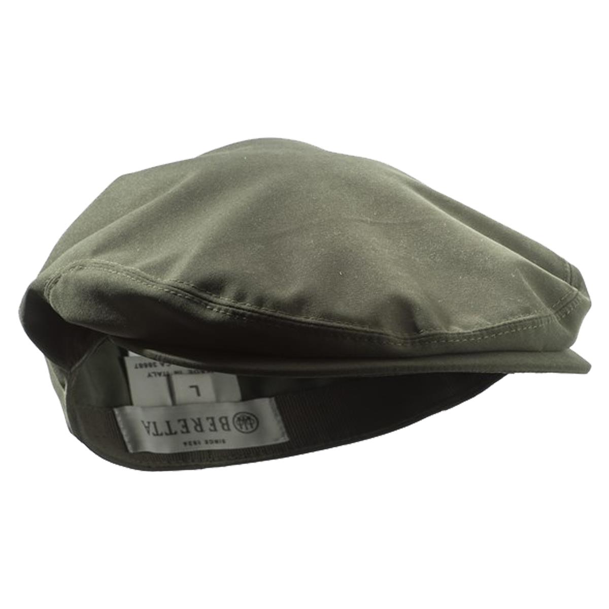 Image of Beretta Unisex Waterproof Flat Cap Green Large