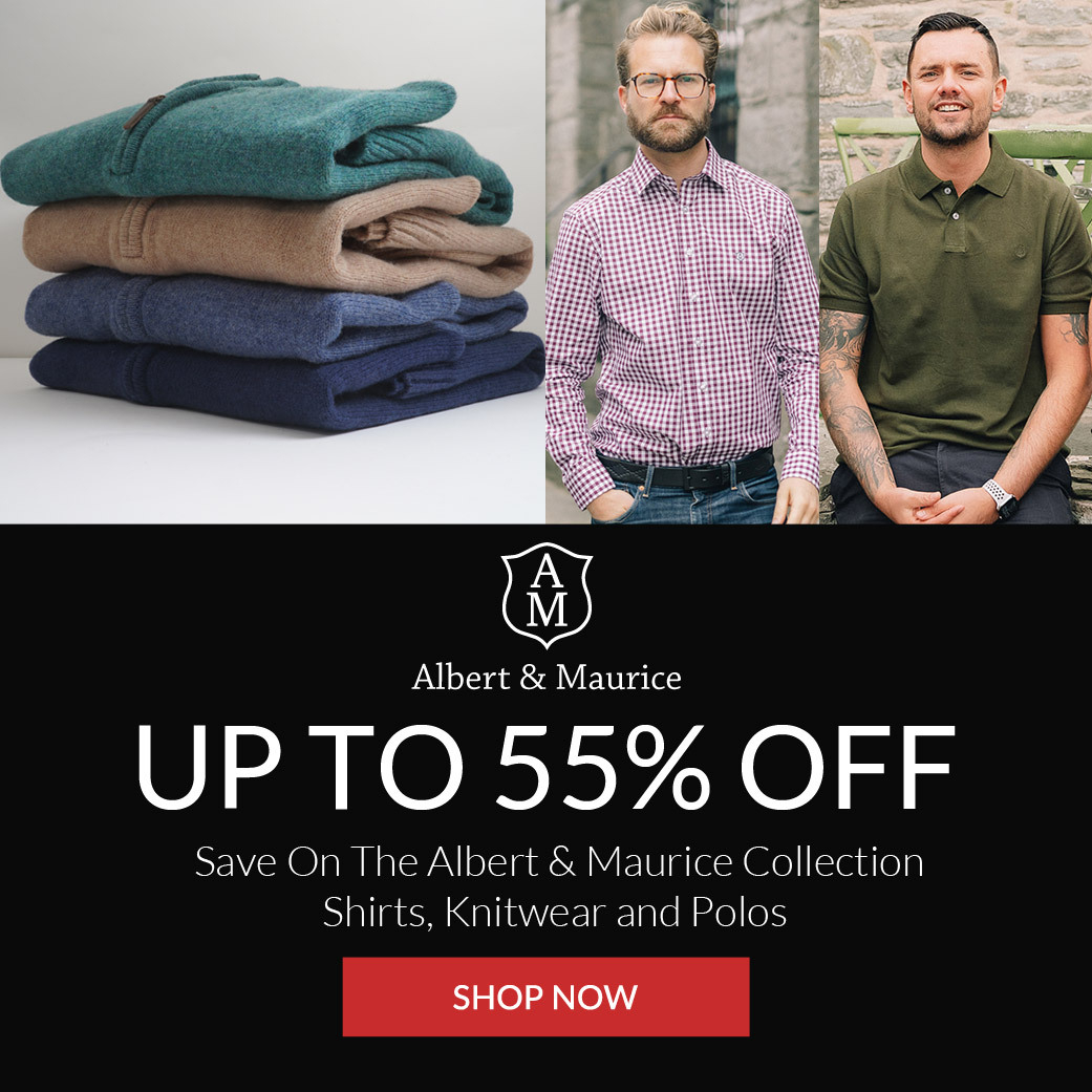 Black Friday up to 55% Off Albert and Maurice | Shop Now