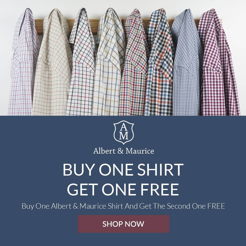 Albert and Maurice Shirts - Buy One Get One FREE | Shop Now