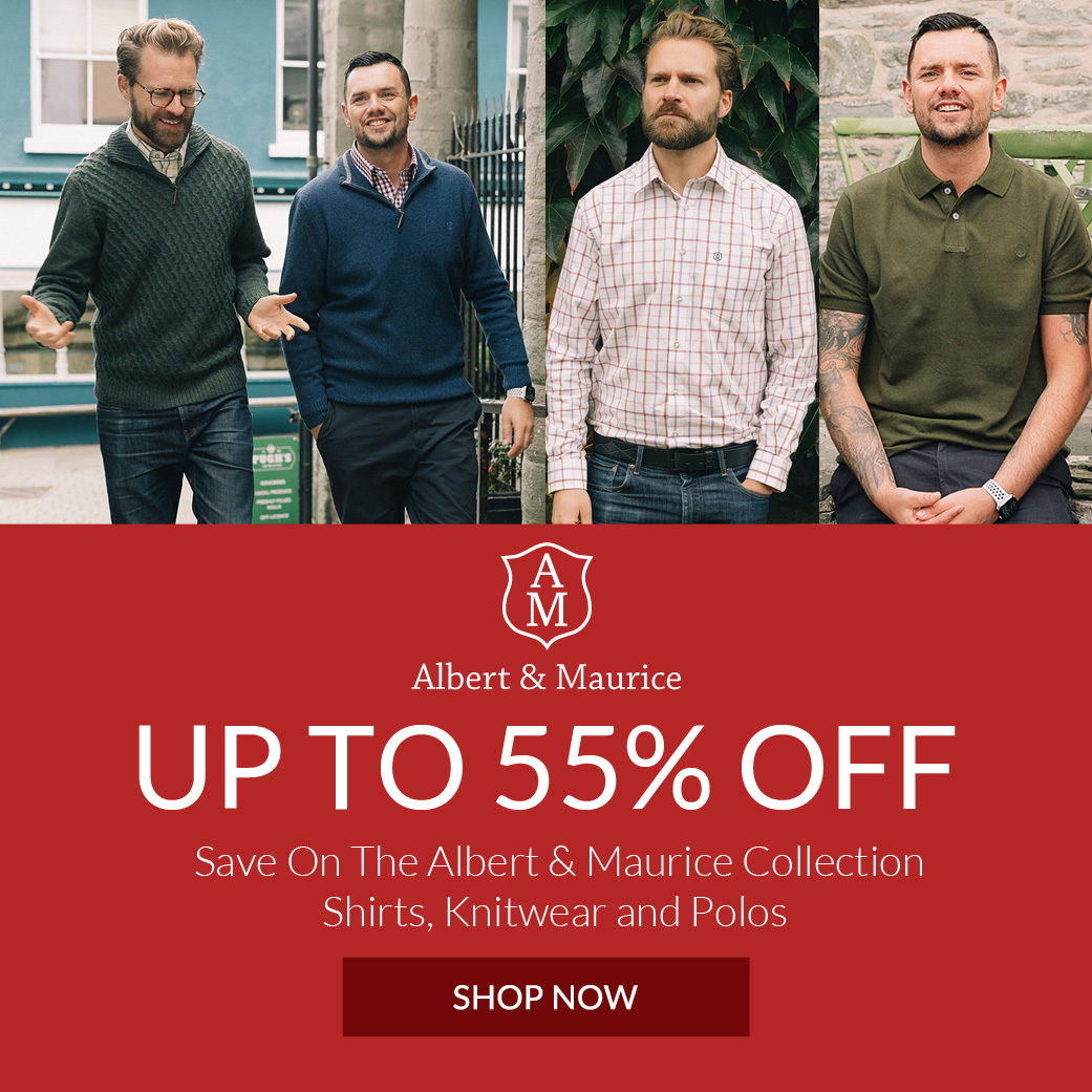 Winter Sale Up To 50% Off the Albert and Maurice Collection | Shop Now