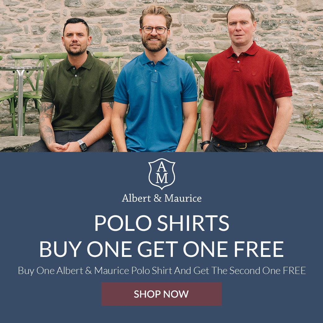 Albert and Maurice Polo Shirts - Buy One Get One FREE | Shop Now