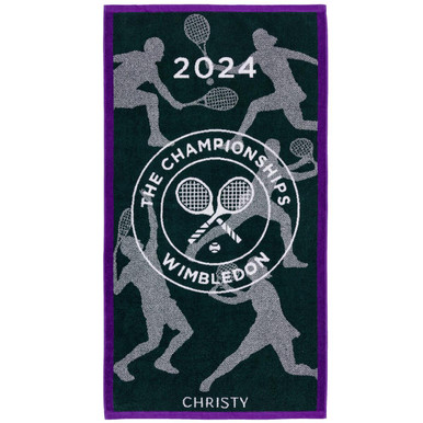 Christy Wimbledon Championship 2024 Towel | Philip Morris & Son