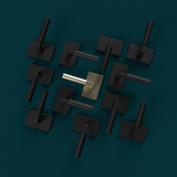 The Timeless Elegance of Matte Black Door Hardware