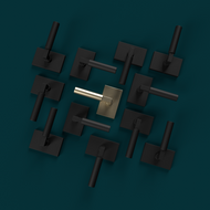 The Timeless Elegance of Matte Black Door Hardware