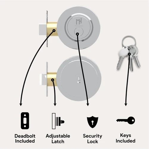 Mega Handles | Brass Door Knobs | Buena Collection