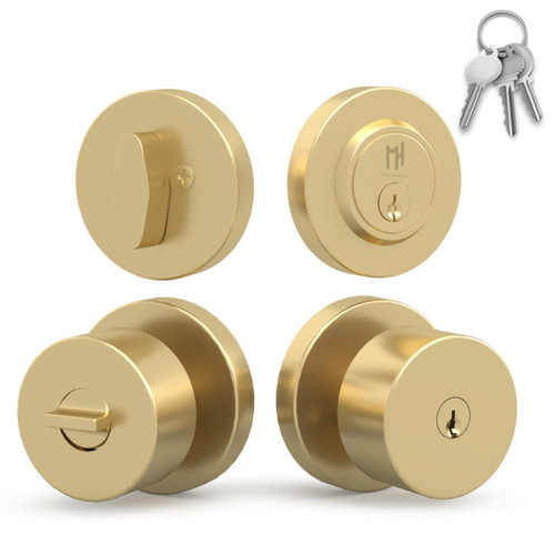 Mega Handles | Brass Door Knobs | Buena Collection